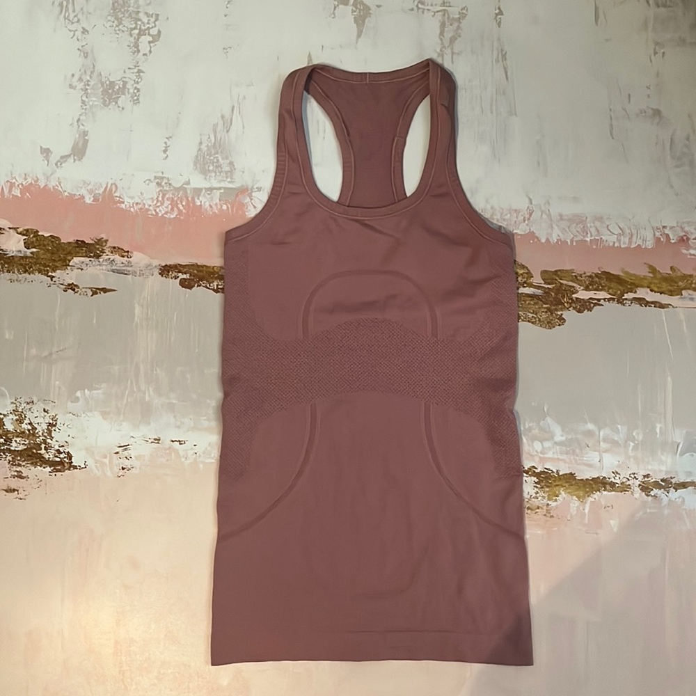lululemon Swiftly Teck Racer Back Top size 2 Activewear